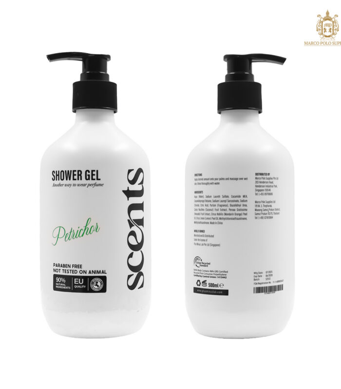 SCENTS Petrichor Shower Gel 500ml
